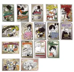 【未開封】ヒロアカ　原画展　パブミラー風アクリルステッカーコレクション