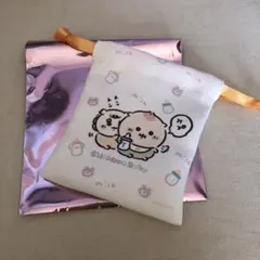ちいかわベビー　トレーディングミニ巾着 【くりまんじゅう×シーサー】おまけ付き！