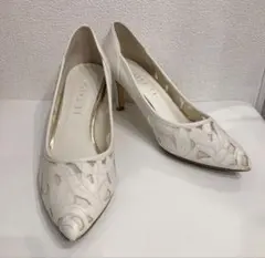Le Talon ルタロン　パンプス　フラワーカット　25cmのサムネイル
