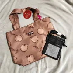 【新品未使用】KALDI限定品りんごバッグ2025&サコッシュ2点セット