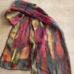 ロングストール　シフォンスカーフ
