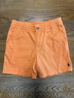 Polo Ralph Lauren 半ズボン 8号 オレンジ　美品