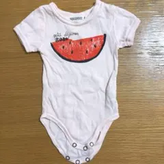 【値下げしました】ボボショセス スイカロンパース