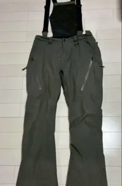 ボンファイア　オリーブグリーン サロペット スキーウェア