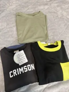 新品タグ付き　Tシャツ 120サイズ　3枚セット