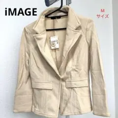 iMAGE　イマージュ　ベージュ　ジャケット　M 長袖　スウェットのサムネイル