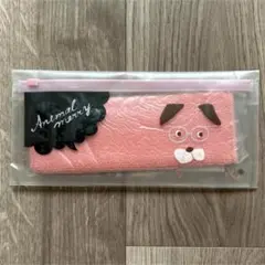 アニマルメリー ポーチ入ハンカチタオル イヌ ミニタオル 新品 未使用 未開封