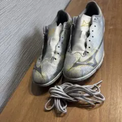 MIZUNO ALPHA トレーニングシューズ シルバー　26.5cm