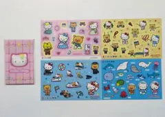 ハローキティ ポチ袋 1999年製 5袋入り ＆ シール 平成レトロ サンリオ