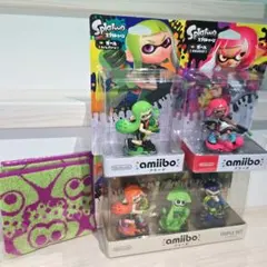 amiibo ガール イカ ボーイ splatoon