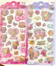 ドロップジェリーシール　日焼けサンリオ2枚セット