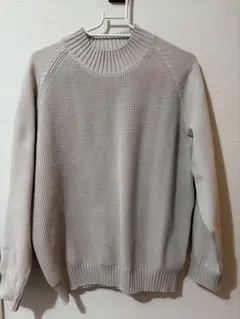 無印良品ベージュ長袖トップス　L