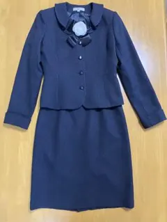 ダークネイビー フォーマルスーツ セットアップ(ラメ入り)