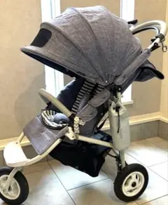 AIR BUGGY エアバギー　デニムホワイト　ポンプ、雨・虫除け、マット２枚付のサムネイル