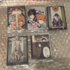 デスノート DEATHNOTE ウエハース 5枚セット