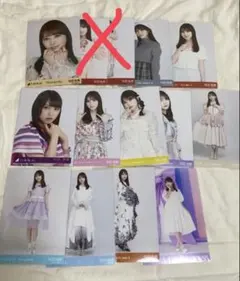 乃木坂46 与田祐希 生写真 まとめ売り 12枚セット