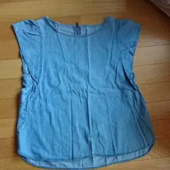 GU トップス ブラウス  フレンチスリーブ
