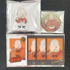 サカモトデイズ タワレコカフェ 箔押し ミニフォトカード　缶バッジ　坂本太郎