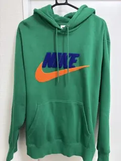 NIKE フード付きパーカー グリーン
