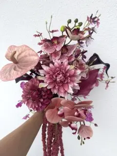 more dark pink bouquet