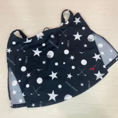 【美品】ミズノ ゴルフ フェイスカバー ネックガード 星柄 総柄 ブラックのサムネイル