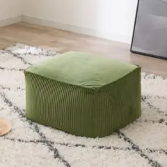 ニトリ ビーズソファカバー グリーン