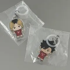 ハイキュー 黒尾鉄朗 孤爪研磨 ふらっとめじるしアクセサリー