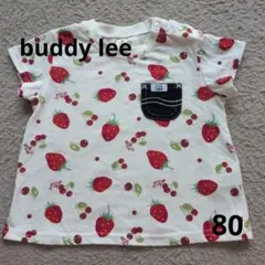 buddy lee　イチゴプリント 半袖Tシャツのサムネイル