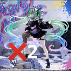 初音ミクシリーズFIGURIZMα“初音ミク”-Punk！- 2体