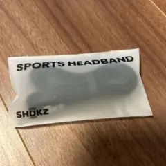【新品未開封】SHOKZ SPORTS HEADBAND付属品