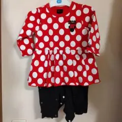 ミニー　BABYDOLL ロンパース 80