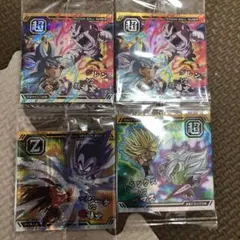ドラゴンボール　ウエハースシール　超10 10AR4枚セット