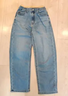 ライトブルー デニムパンツ UNIQLO kids