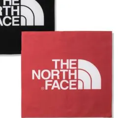 新品　THE NORTH FACE バンダナ ノースフェイス　ハンカチ　赤のサムネイル