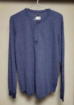 ヘンリーネック 長袖 Tシャツ