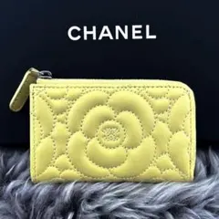 シャネル ケース カメリア イエロー 小銭入れ 2026年最新】CHANEL カラー：イエロー系 レディース コインケース