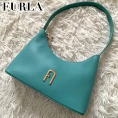 人気・極美品】フルラ ディアマンテ ワンショルダーバッグ ブルー 現行 