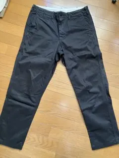UNIQLO ヴィンテージレギュラーフィットチノ ブラック