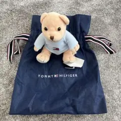 TOMMY HILFIGER ぬいぐるみ 収納袋付き