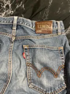 EDWINダメージデニムパンツw34アメカジのサムネイル
