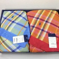 新品　RALPH LAUREN ガーゼタオルケット　ペア　2P