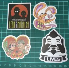 防水ステッカー アソート s026 レオン エビス レンとスティンピー アニメ