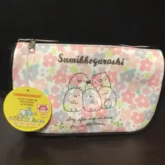 ねこ ぺんぎん？ とんかつ しろくま とかげ おしゃれマルチポーチ