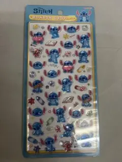 正規品　スティッチ　ボンボンドロップシールミニ