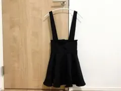 TRALALA♡トゥララ♡小悪魔姫系♡サスペンダー付きフレアスカート♡ブラック
