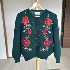 レトロ カーディガン