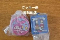マイメロ ボードビルデュオ クッキー缶チャーム ガシャポン サンリオ