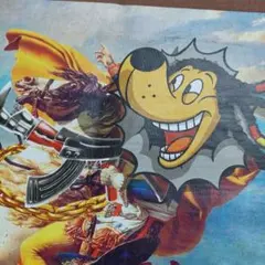 ナスティードッグ　NASTY DOG ブラウン Tシャツ Lサイズのサムネイル