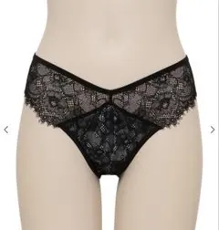 RAVIJOUR ブラック レース ショーツ S