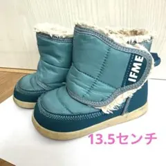 IFME キッズ ブーツ 青 13.5センチ